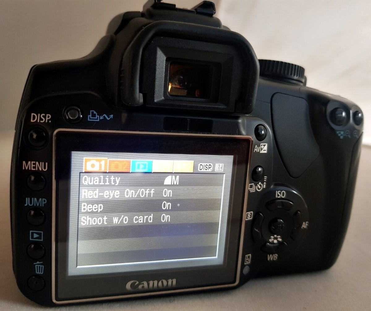 Canon EOS Kiss Digital X Camera EFS 18-55mm Lens | eBay