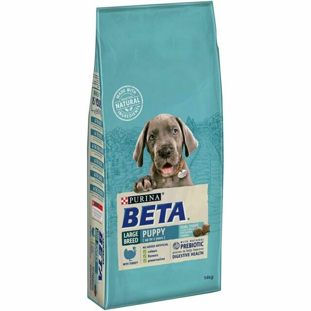 Beta Turkey Large Breed Puppy Food 14kg for sale online | eBay