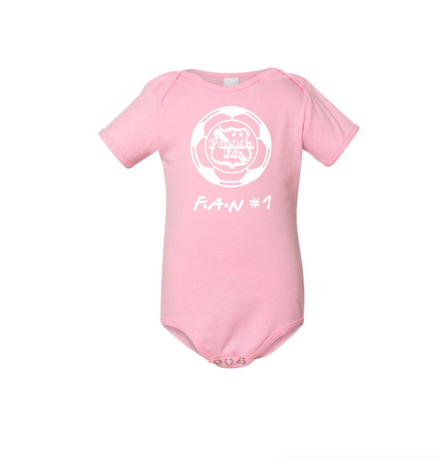 Puebla F.C. Newborn Soccer Jump Suits Fan #1
