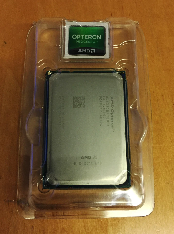 2x AMD Opteron 6320 8-Core 2.8GHz 16MB Socket G34 CPU Processor OS6320WKT8GHK - Image 3 of 4