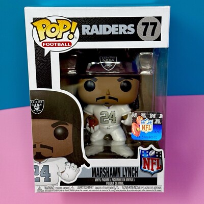 Funko Pop! NFL Marshawn Lynch Oakland Las Vegas Raiders #77 Color