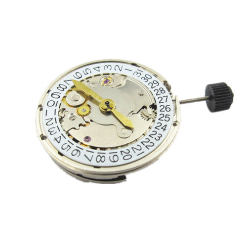 Single Calendar At 3 Automatic Merchanical Watch Movement For Shanghai 2824 - Photo 1/10