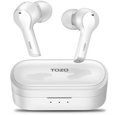 TOZO T9 Wireless Earbuds, Bluetooth 5.3 Ear Buds, ENC Call Noise White