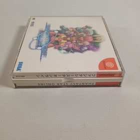 Japanese Phantasy Star Online SEGA Dreamcast CIB w/ Spine Japan Import US Seller