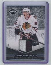 2011-12 Panini Limited Materials Prime Marian Hossa 18/25 (JulBar)