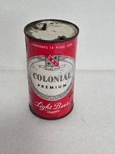 Vintage Colonial Premium Hammonton NJ Flat Top Beer Can