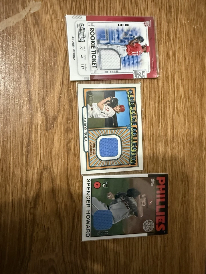 Philadelphia Phillies Lot Autos Relics And Numbered - Image 4 of 4