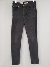 NEW IN BLACK Levi's Women's 721 High Rise Skinny 27x30 Jeans