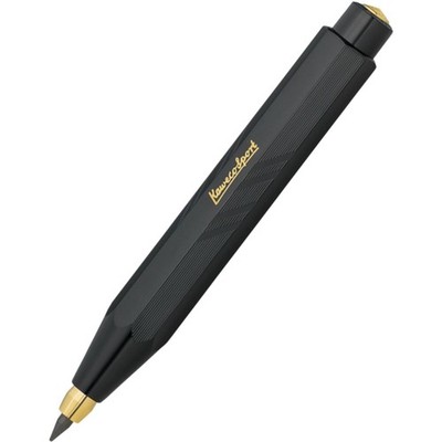 Kaweco Clutch Pencil Classic Sport Black Guilloche Barrel 3.2 mm Lead 10000066
