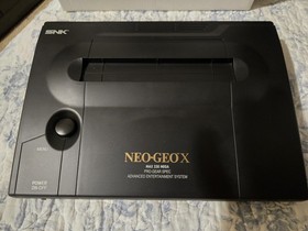 SNK NEO GEO X GOLD Limited Edition Console *MINT FROM A COLLECTOR* 