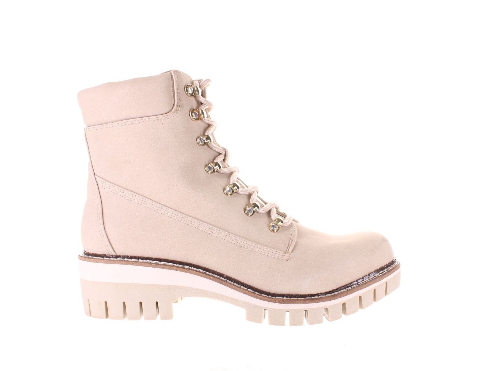 Модные женские ботинки JLO by Jennifer Lopez бежевого цвета, размер 10 (7782863)