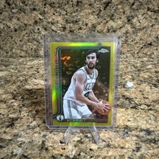 2025-26 Topps Chrome Luke Kornet Yellow Refractor /275