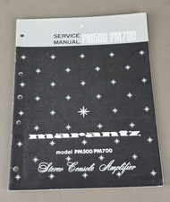 Manuale di servizio Marantz Model PM500/700 D-3953