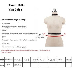 Pu Leather Sexy lingerie for Women Harness Bra Chest Harness Garter Body Stoking