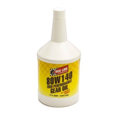 REDLINE OIL 80W140 Gear Oil 1 Quart - RED58104