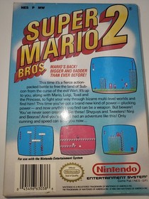 Super Mario Bros 2 for Nintendo NES - CIB Complete