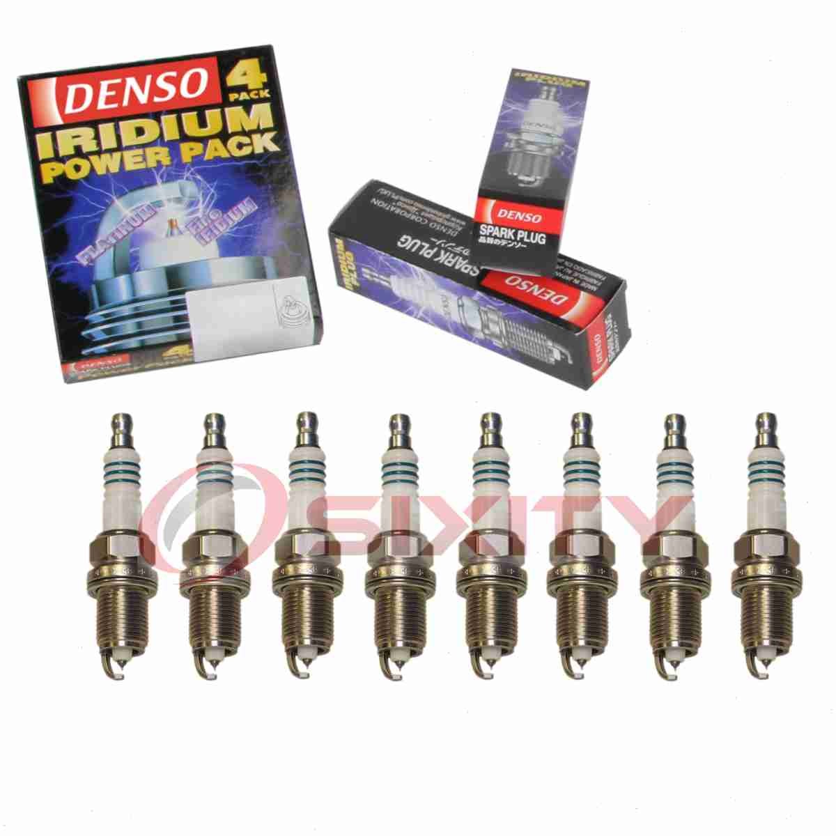 8 pc DENSO 5358 Iridium Power Spark Plugs for ZM02-18-110 SPZFR6F11G pp