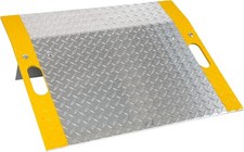 Dock Loading Ramp 48"x36" Aluminum Dock Plate Dock Board for Material Handling