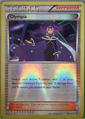 Olympia 66/83 Uncommon Generations Pokemon Reverse Holo Moderately Played