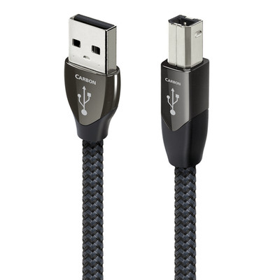 AudioQuest Carbon USB A B High-Definition Digital Audio Cable (1x Male USB-A 