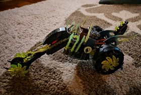Lego Ninjago 70730 Chain Cycle Ambush Bike Only  No Minifigures Or Asesores