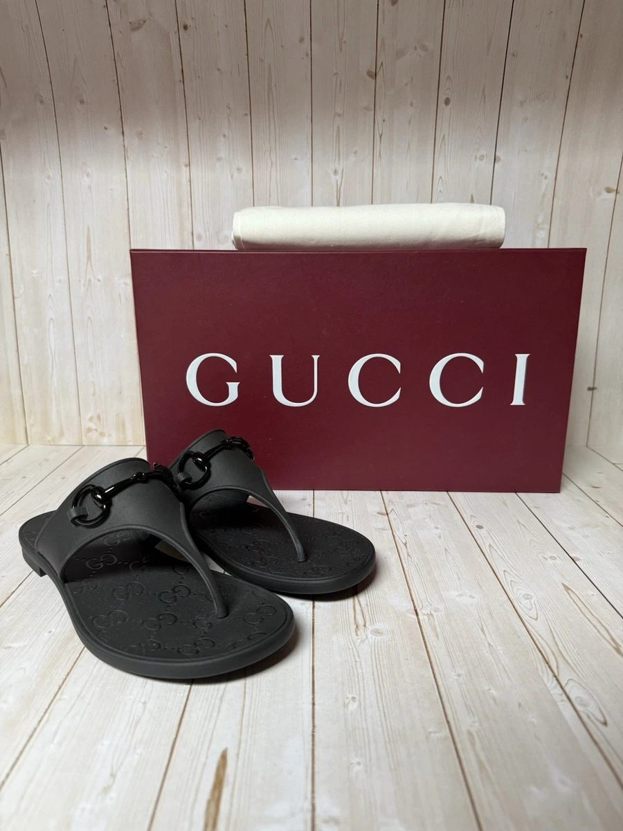 Gucci M Rubber Sandals for Women for sale | eBay