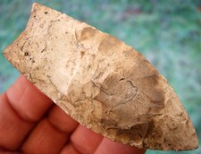 Super Fine Colorful G10 Missouri Burlington Flint Clovis Point wt COA Arrowheads
