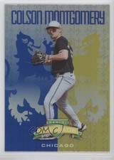 2024 Panini Crusade Crusade Blue Prizm Colson Montgomery #74 05k6