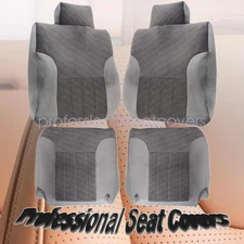 Driver & Passenger Bottom & Top Seat Cover For 1994-1997 Dodge Ram 1500 2500 SLT