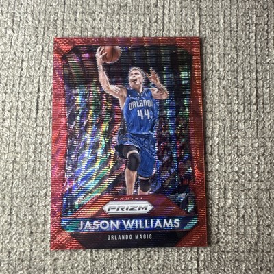 2015-16 Panini Prizm Jason Williams Ruby Wave Prizm /350 #258