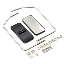 2X(Metal Rearview for 1/10 RC Crawler Car TRX4 D90 SCX10 1/14 Truck MAN2449