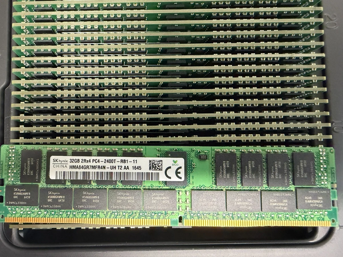 25+ 32 GB Capacity per Module DDR4 SDRAM RDIMM Computer Memory