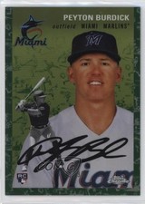 2023 Topps Chrome Platinum Anniversary /99 Peyton Burdick #61 1b09