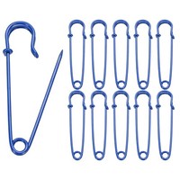 20 Stk. Sicherheitsnadeln 70Mm Blau FüR Kleidung