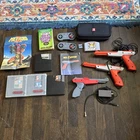 Retro VTG Nintendo Game Lot NES SNES Zappers Marble Madness Super Mario Bros RF
