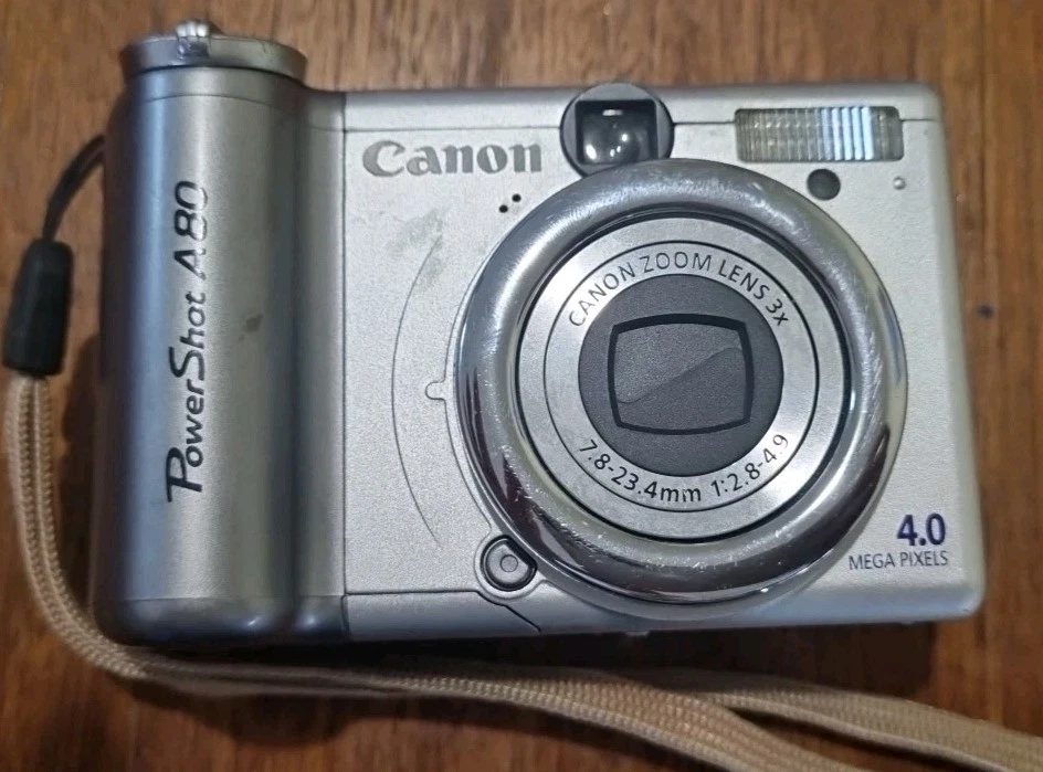 Canon PowerShot A80 Digital Cameras 3-4.9 MP Maximum Resolution