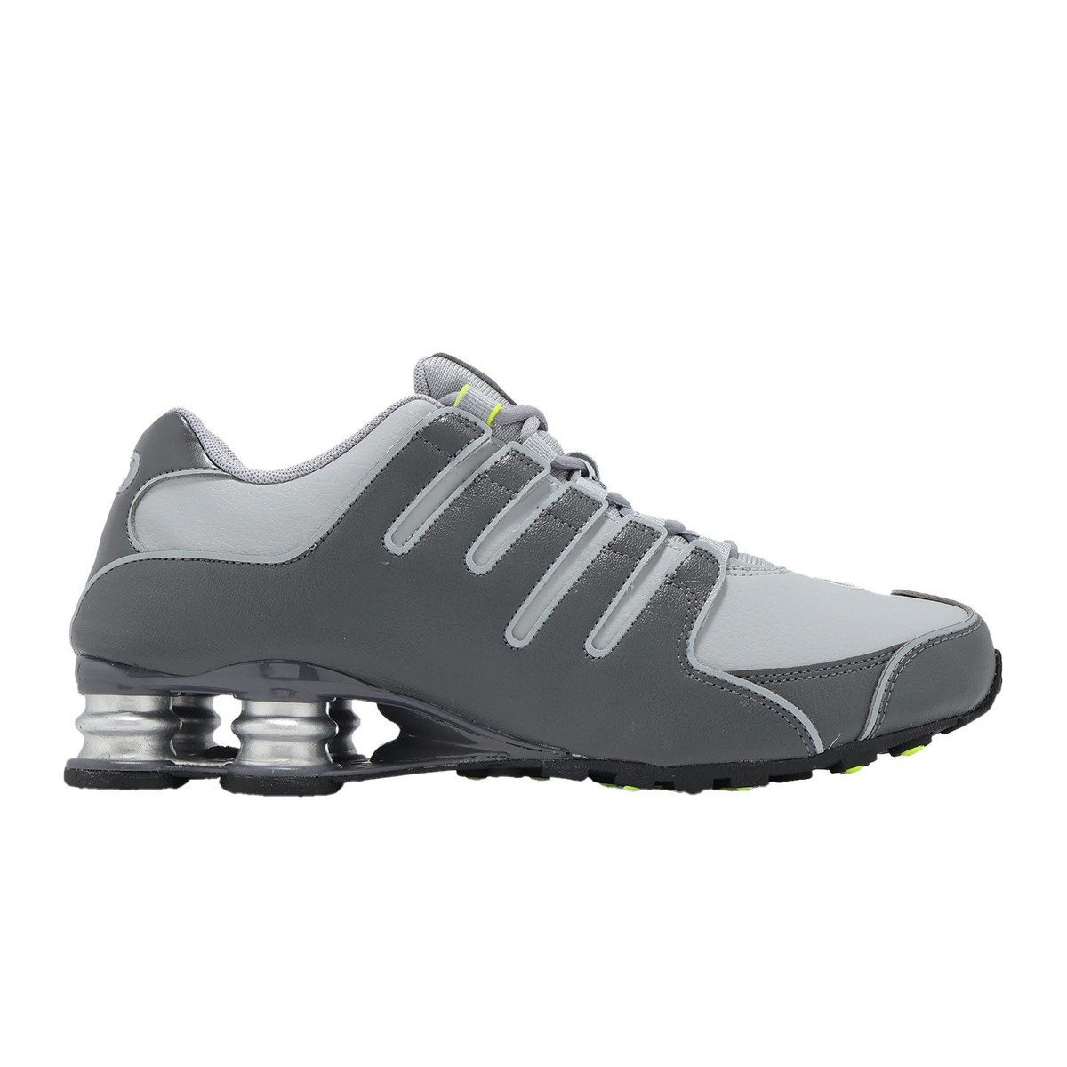 Nike Shox NZ Dark Grey Wolf Grey Volt Men Road Casual Lifestyle