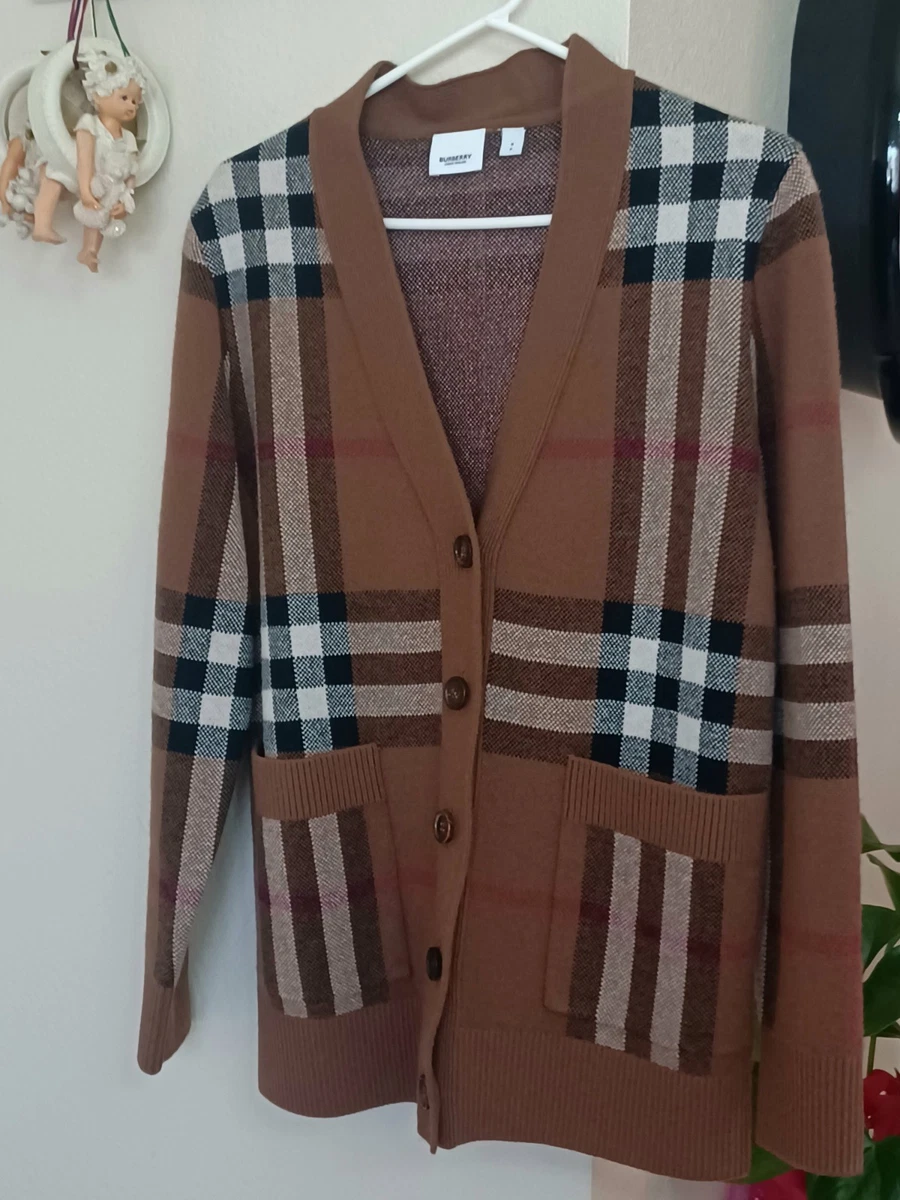 Burberry Women's Check Brown Sweaters for Women for sale | eBay