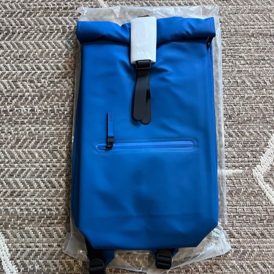 RAINS Waves Roll top rucksack backback 