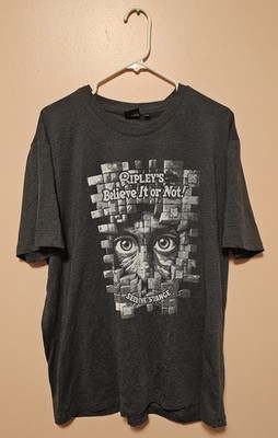 Ripleys Believe It Or Not Seek The Strange 3XL New Shirt Free Shipping 