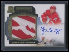 2011-12 The Cup Hockey Johan Franzen #LL-JF Limited Logos Patch Auto /50