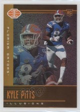 2021 Panini Chronicles Draft Picks Illusions Orange Kyle Pitts #118 6f8
