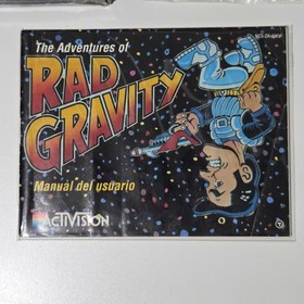The Adventures Of Rad Gravity Nes Game Boxed Lovely Condition ⭐️