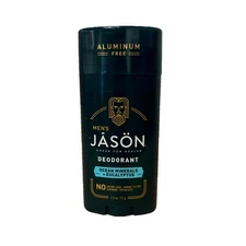 JĀSÖN Men's Hydrating Deodorant Stick, Ocean Minerals + Eucalyptus, 2.5 oz