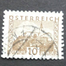 Österreich 1929 Mi 498, DS Landschaften, Schloss Güssing, gestempelt