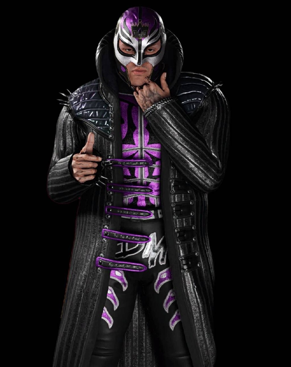 DOMINIK MYSTERIO PRO grade MASK vs rey mysterio WRESTLEMANIA 40