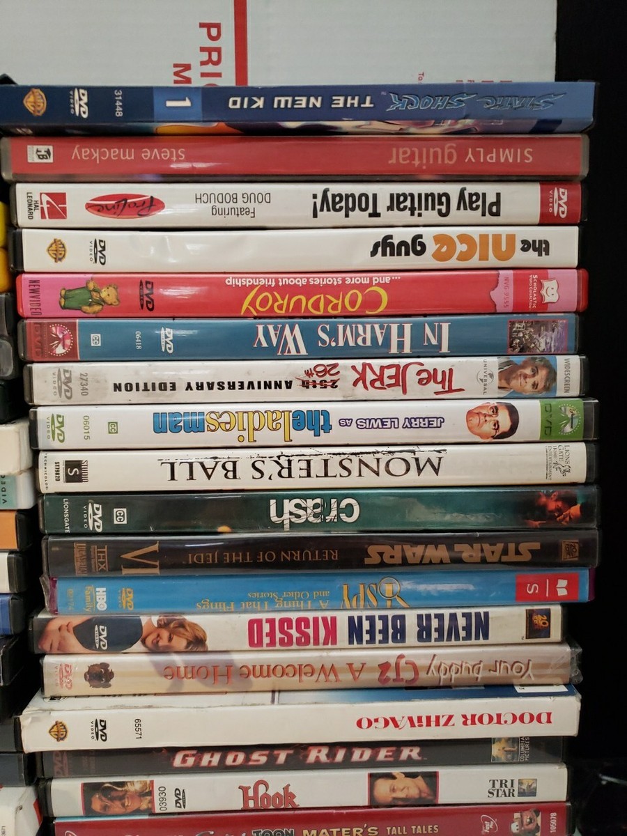 DVD Lot of 40 Action Comedy Drama Movies 1990's 2000's WHOLESALE