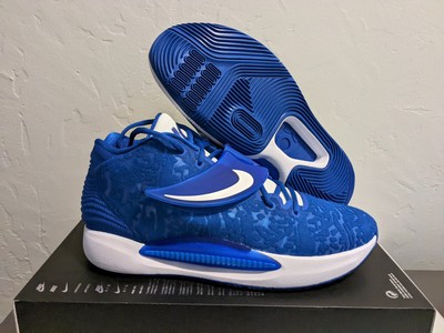 Nike KD14 TB Promo Kentucky Wildcats Game Royal Blue White DM5040 401 Size 13