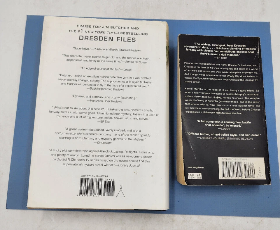 2 Jim Butcher Bk Lot: Ghost Story (Dresden Files, #13) - HCDJ & Dead Beat #7 PB - Image 3 of 4