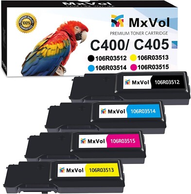 MxVol VersaLink C400/C405 Yellow Toner Cartridge 2 pack (ONLY YELLOW, USED)